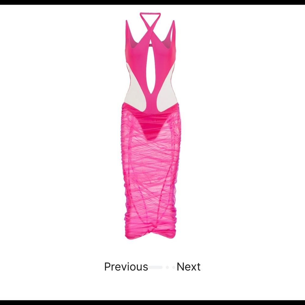 Mugler dress
